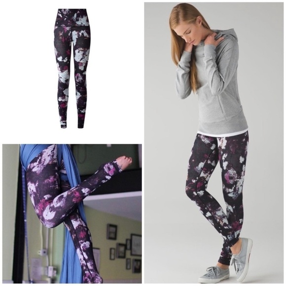 Lululemon Wunder Under Pant Hi-Rise Kara Blossom 4 - Picture 1 of 10